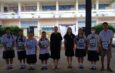ผู้อำนวยการสถานศึกษามอบสมุดบันทึกการปฏิบัติงานสภานักเรียน ประจำปีการศึกษา 2569 ให้แก่ผู้แทนสภานักเรียนในแต่ละฝ่าย