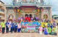 นักเรียนชั้นมัธยมศึกษาปีที่ 1 เข้าร่วมการอบรมโครงการยุวมัคคุเทศก์นำเที่ยวเชิงวัฒนธรรม ณ สถานที่สำคัญของจังหวัดนครสวรรค์